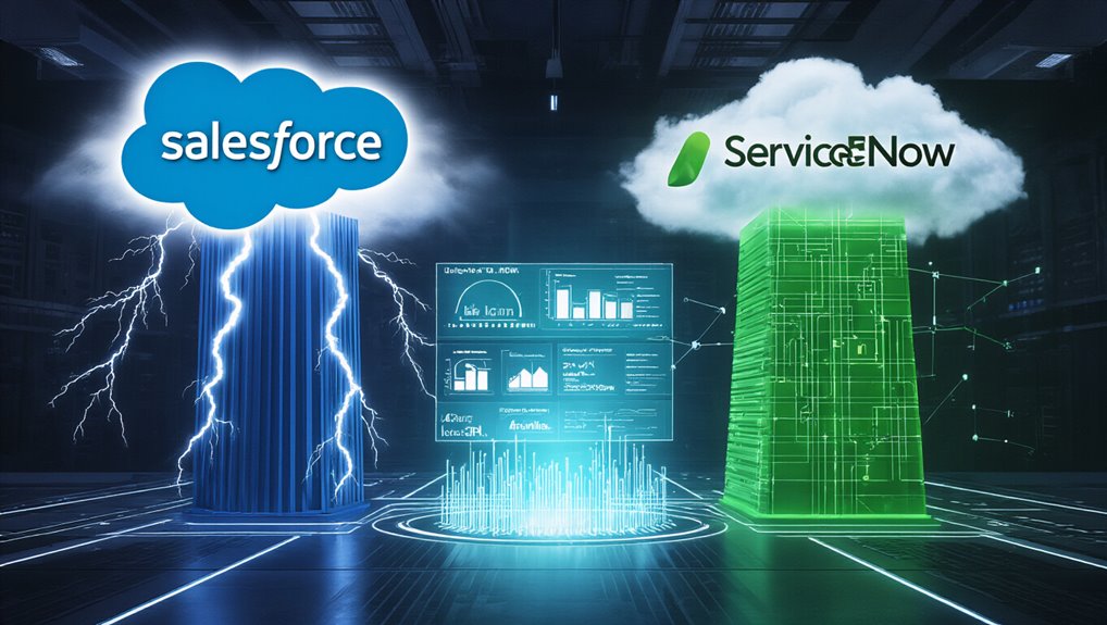 crm battle salesforce vs servicenow