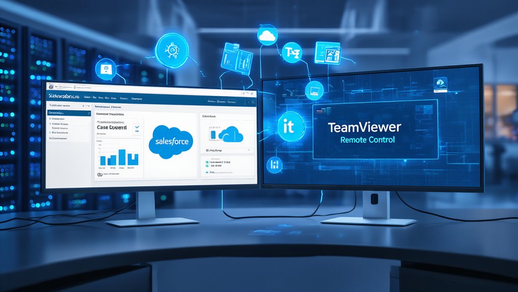 teamviewer salesforce it support transformation
